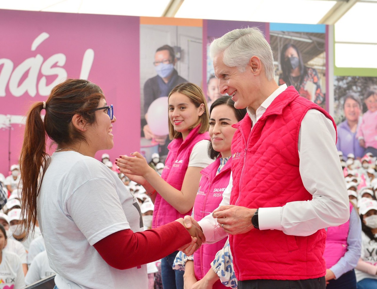 Reconoce Gobernador Alfredo Del Mazo Maza a las mujeres por ser el